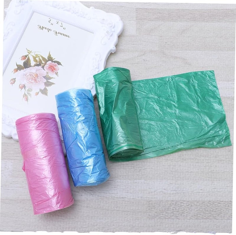 Didiseaon 3 قطع أكياس قمامة قوية مقاومة للتسرب للسلال الصغيرة ألوان عشوائية - Image 5